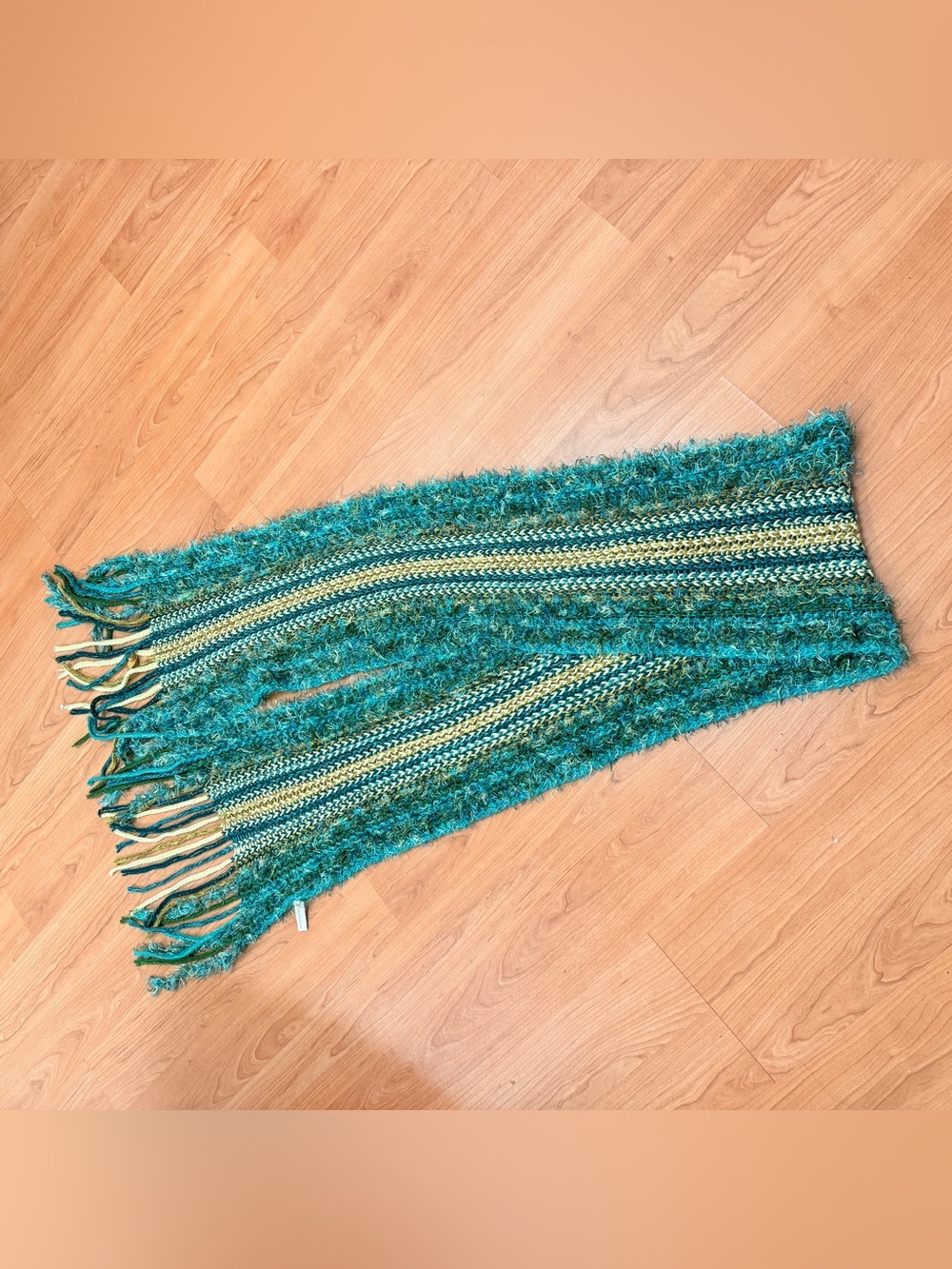 CollectionEighteen Boho Lightweight Fringe Scarf - Picture 5 of 7